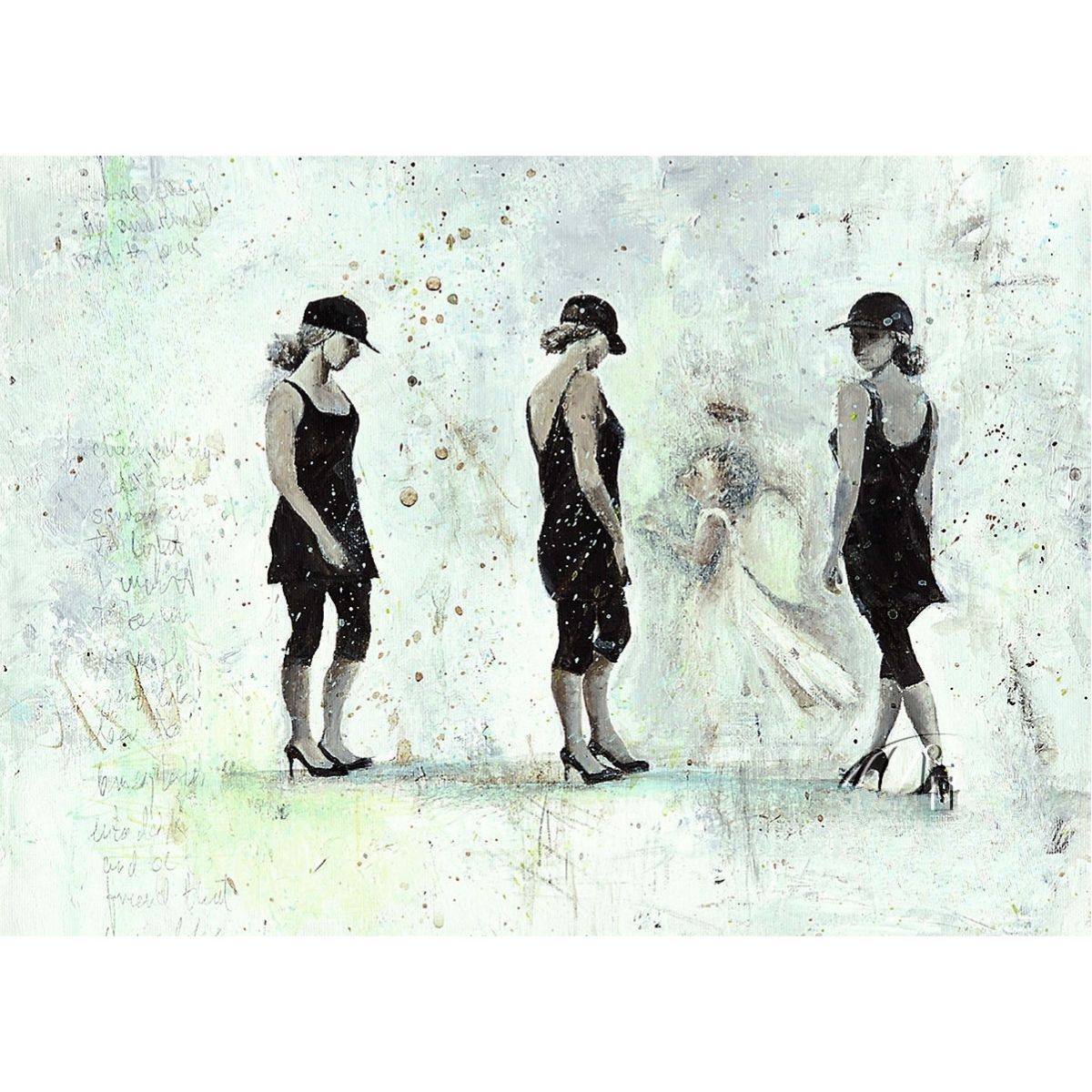 Citygirl kunstplakat