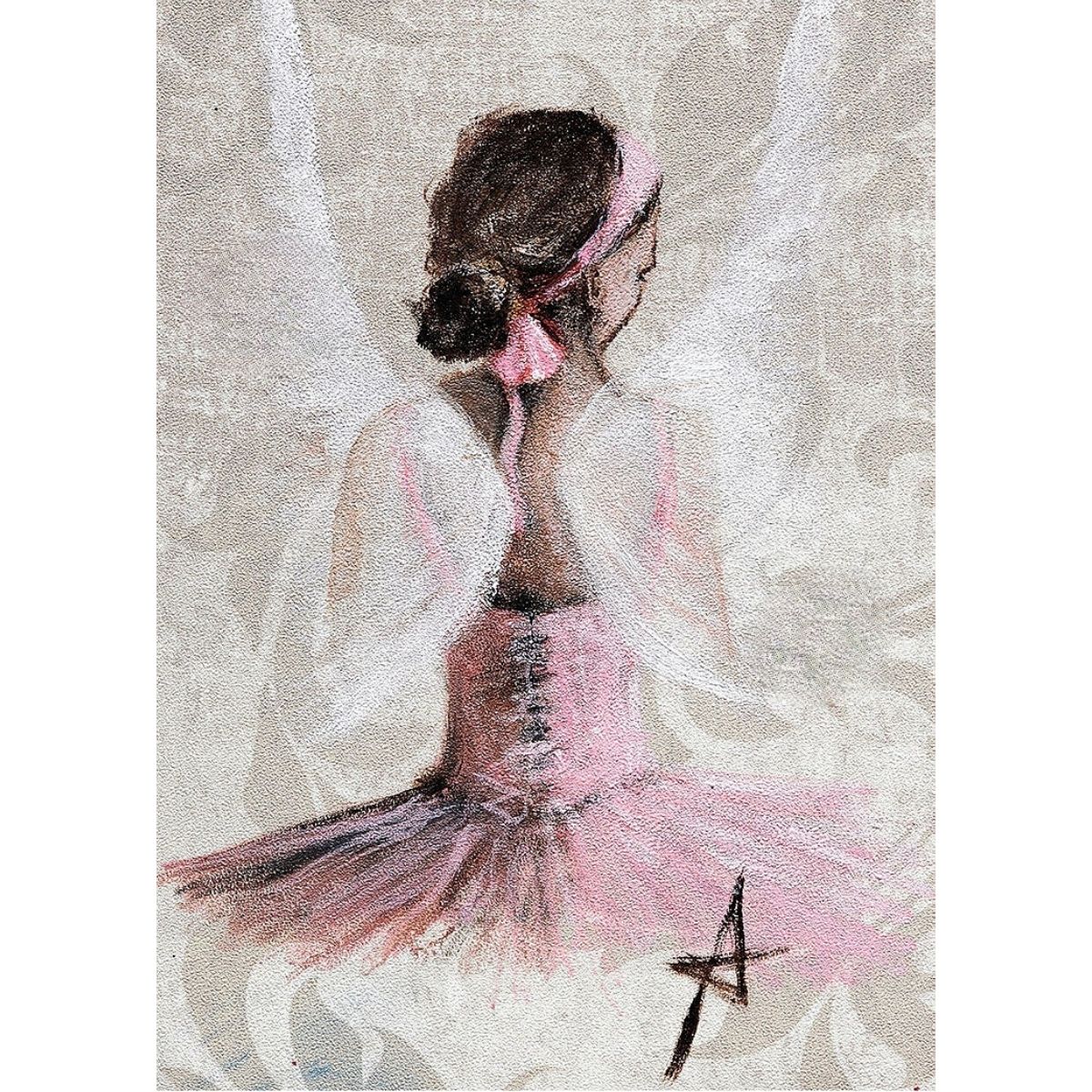 Ballerinaen kunstplakat
