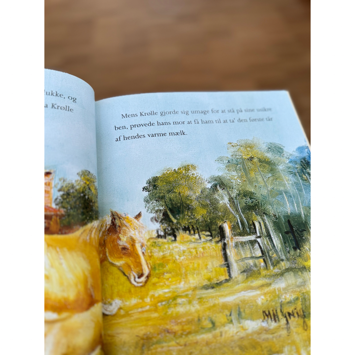 Børnebog Krølle det lille frække føl - Billede 2